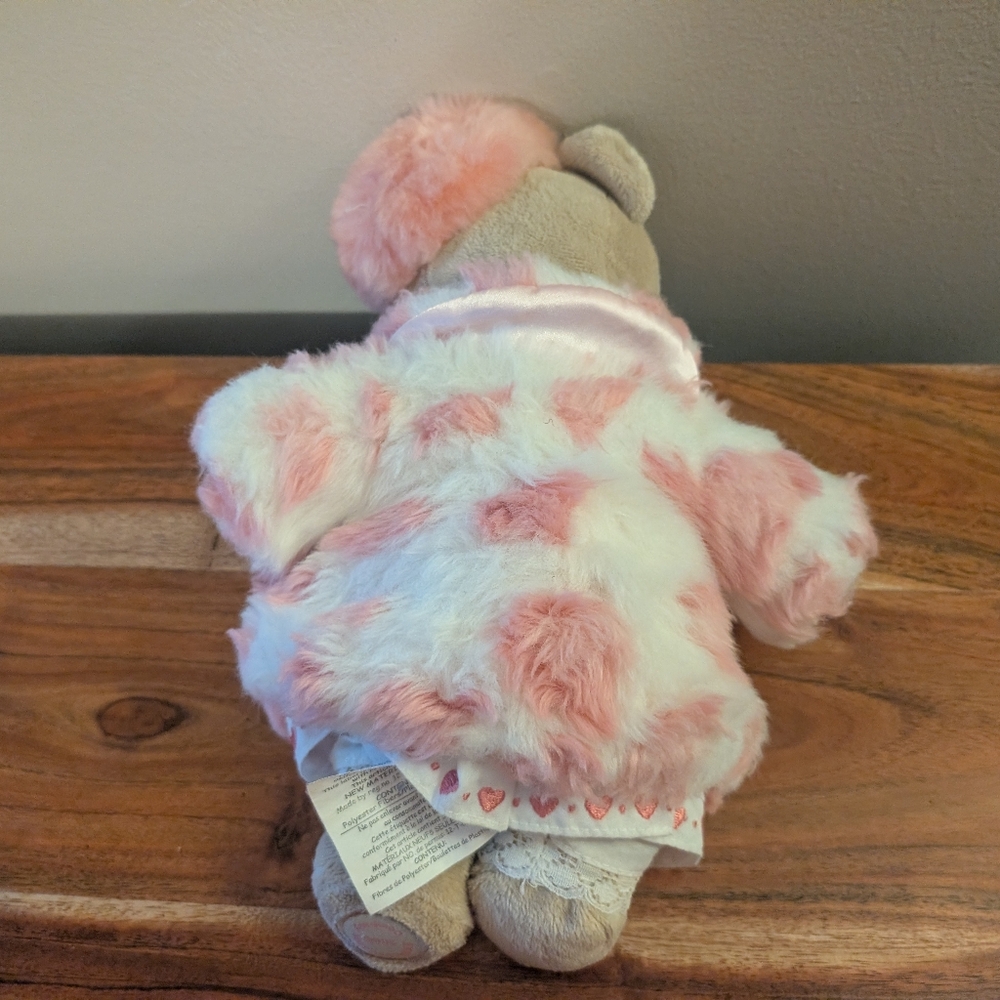 46th Edition Starbucks Bearista Bear Plush 2006 Valentines Day Pink - Picture 3 of 4